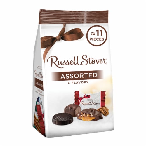 Russell Stover Assorted Chocolate Mini Gusset Bag Perspective: front