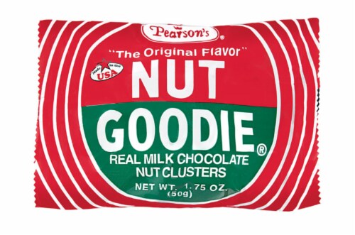 Pearsons 9202466 1.75 oz Nut Goodie Milk Chocolate Peanut Candy - pack of 24 Perspective: front