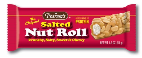 Pearson's Salted Nut Roll Perspective: front