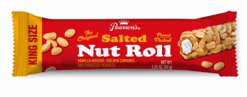 Pearson's Original Salted Nut Roll Perspective: front