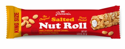 Pearson's Original Salted Nut Roll Perspective: front