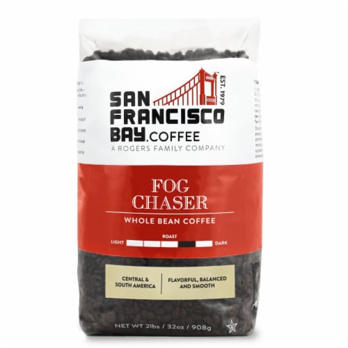 San Francisco Bay® Fog Chaser Whole Bean Coffee Perspective: front