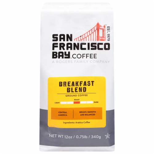 San Francisco Bay Coffee Breakfast Blend Ground Medium Roast Coffee