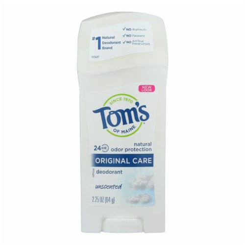 Tom's of Maine Unscented Deodorant Perspective: front