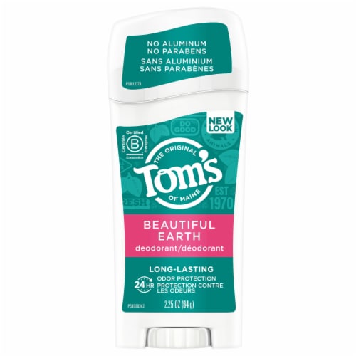 Tom's of Maine Women's Deodorant Stick Beautiful Earth Long-Lasting Aluminum-Free Perspective: front