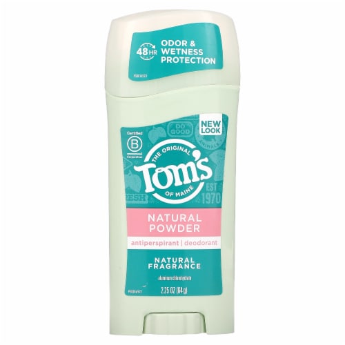 Tom's of Maine Natural Powder Antiperspirant Deodorant for Women Perspective: front