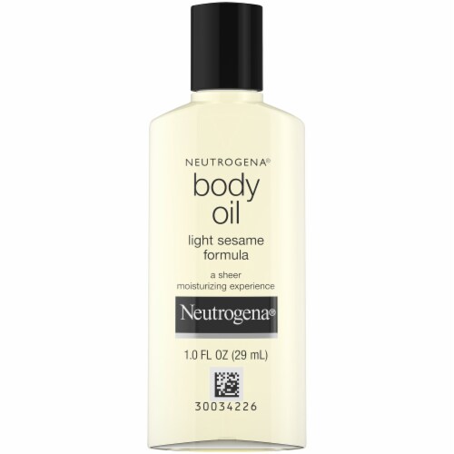 Savvy kalorie Feje Neutrogena Light Sesame Formula Moisturizing Body Oil, 1 fl oz - Baker's