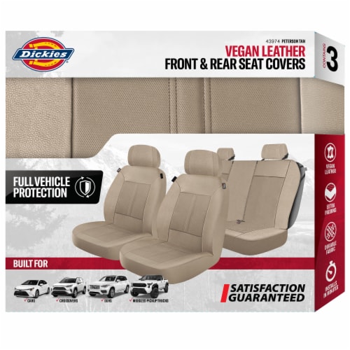 Dickies® Seat Covers - Peterson Tan Perspective: front