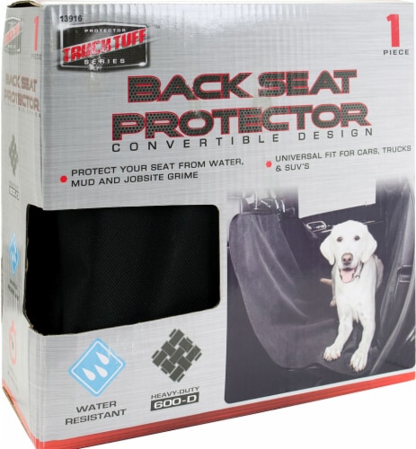 Custom Accessories Truck Tuff Heavy Duty Bench Protector - Black Perspective: front