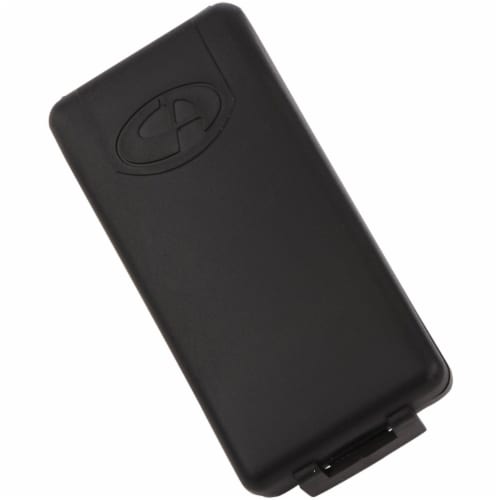 Custom Accessories Black Stainless Steel Magnetic Key Hider 46661 Perspective: front