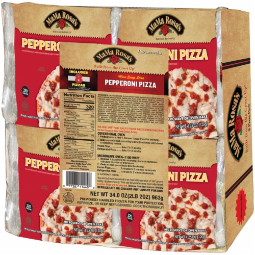 MaMa Rosa's® Mini Deep Dish Frozen Pepperoni Pizzas, 34 oz - Food 4 Less