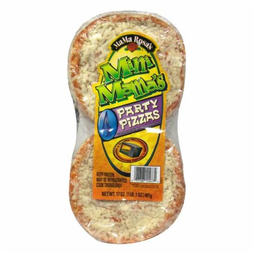 MaMa Rosa's Mini Cheese Pizzas Perspective: front