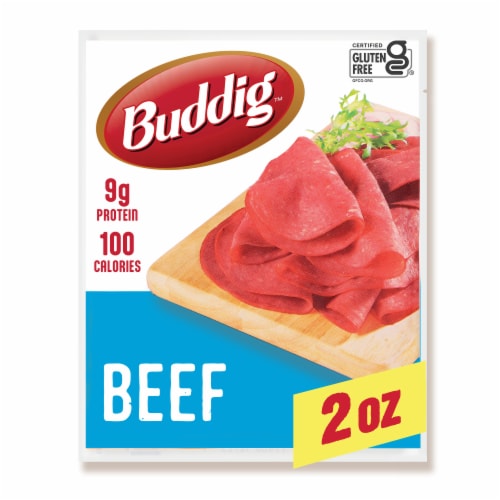 Buddig™ Thin-Sliced Smoked Beef Lunchmeat Perspective: front
