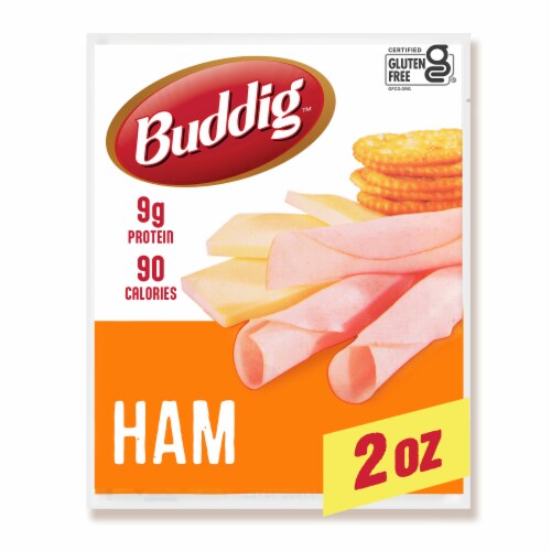 Buddig Ham Lunch Meat 2oz Perspective: front
