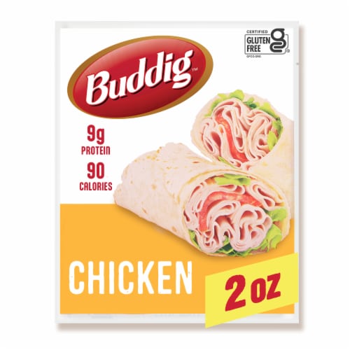 Buddig Deli Thin Chicken Perspective: front