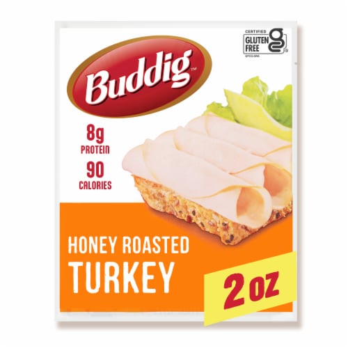 Buddig™ Deli Thin Honey Roasted Turkey Perspective: front