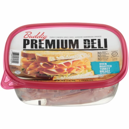 Buddig Premium Deli Oven Roasted Turkey Breast Perspective: front