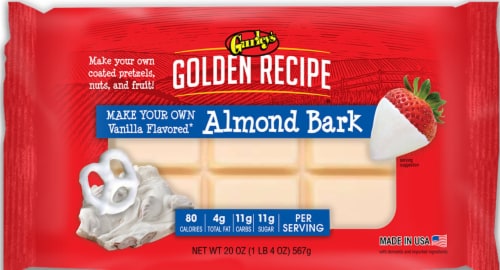 Gurley's® Vanilla Flavored Almond Bark Perspective: front