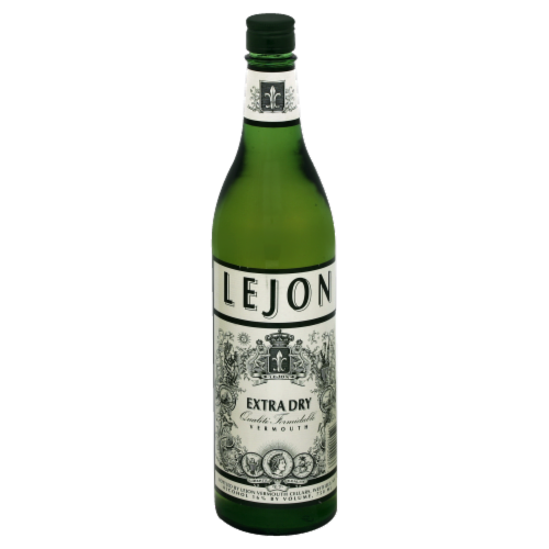 Lejon Extra Dry Vermouth Wine Perspective: front