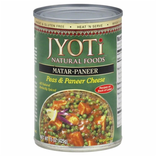 Jyoti Matar-Paneer Peas & Paneer Cheese Perspective: front
