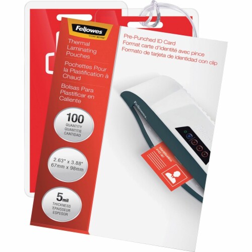 Fellowes Premium Laminating Pouch 52016 Perspective: front