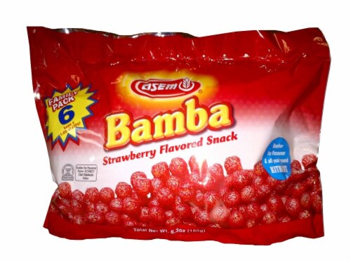 Osem Strawberry Bamba Multipack Snack Perspective: front