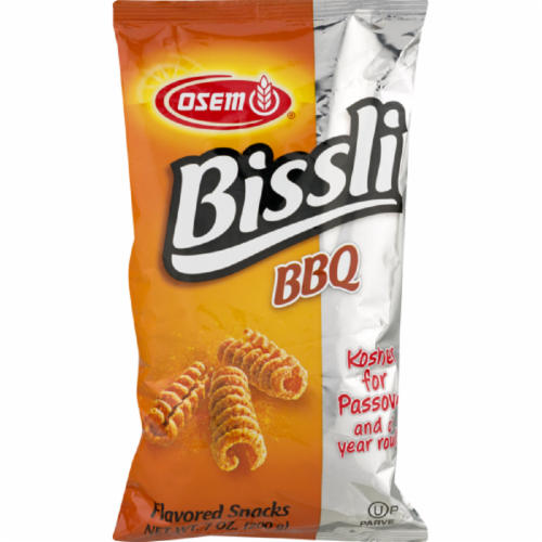 Osem® Bissli BBQ Flavored Wheat Snacks Perspective: front