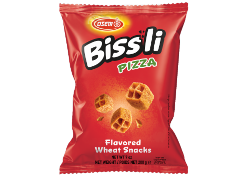 Osem® Bissli Pizza Wheat Snacks Perspective: front