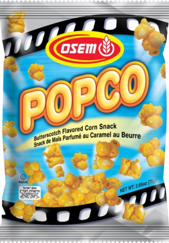 Osem Popco Butterscotch Flavored Corn Snack Perspective: front