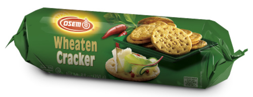 Osem Wheaten Crackers Perspective: front