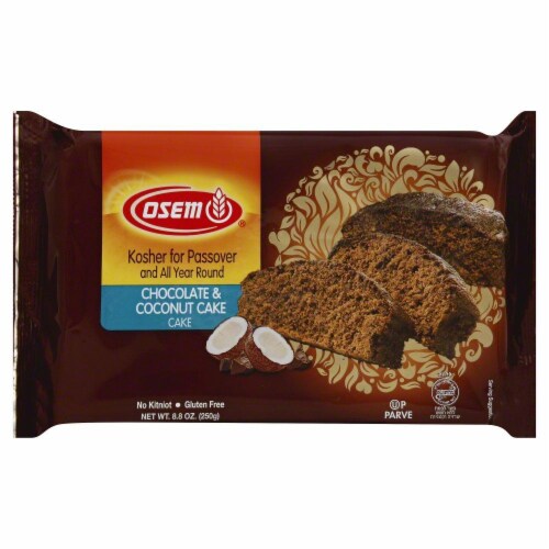 Osem Chocolate & Coconut Cake Perspective: front
