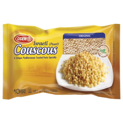 Osem Israeli Toasted Couscous Perspective: front