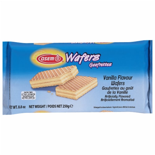 Osem® Vanilla Flavored Wafers Perspective: front