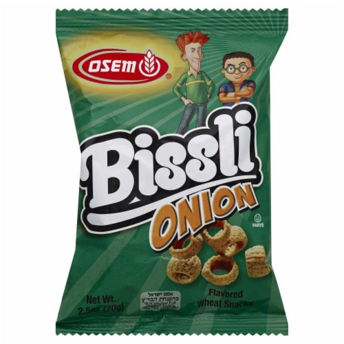 Osem® Bissli Onion Flavored Wheat Snacks Perspective: front