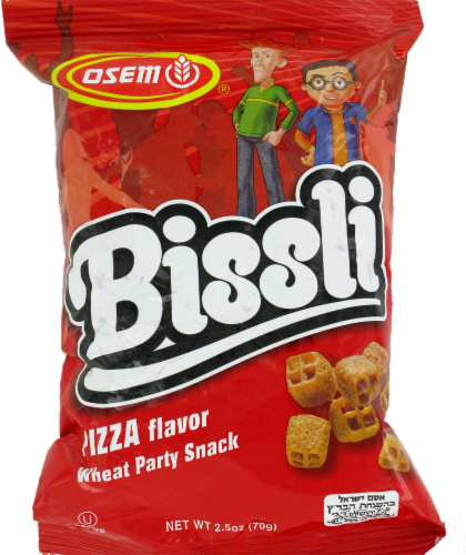 Osem® Bissli Pizza Flavor Wheat Party Snack Perspective: front