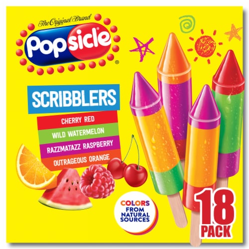 Popsicle Ice Pops Scribblers Perspective: front