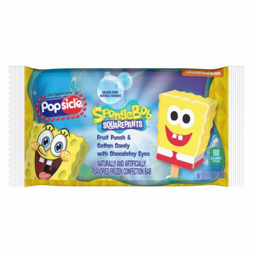 Popsicle® Spongebob Squarepants Ice Pops, 1 ct - Smith’s Food and Drug