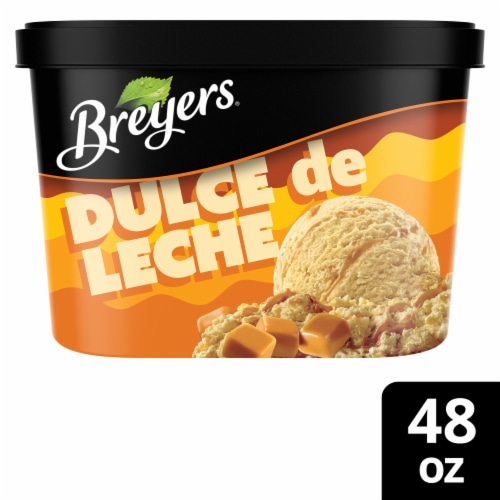 Breyers Dulce De Leche Frozen Dairy Dessert Perspective: front