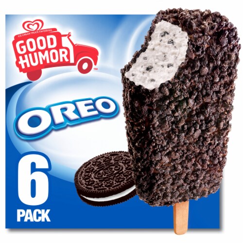 Good Humor Cookies & Cream Frozen Dessert Bar Perspective: front