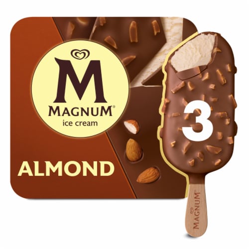 Magnum® Almond Ice Cream Bars, 3 ct / 10.14 fl oz - Foods Co.