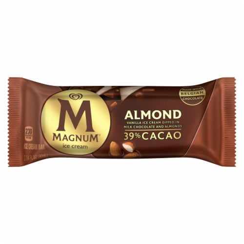 Magnum® Almond Ice Cream Bar Perspective: front