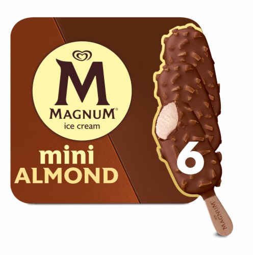 Magnum Mini Almond Ice Cream Bars Perspective: front