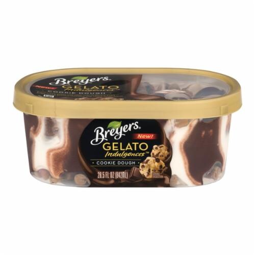 Breyers Cookie Dough Gelato Indulgences Perspective: front