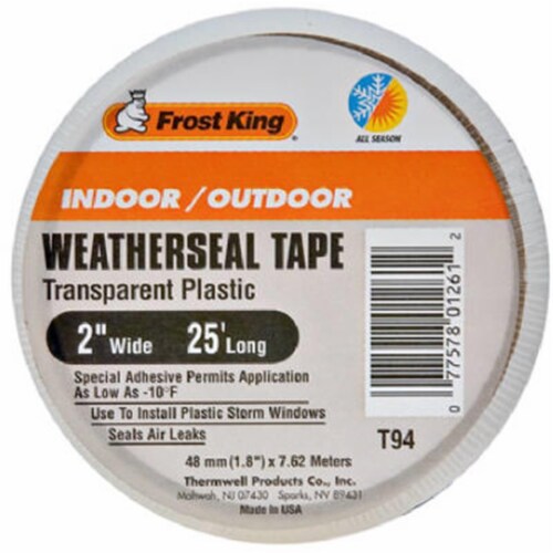 Thermwell T94H 2 in. x 25 ft. Weatherproofing Tape Perspective: front