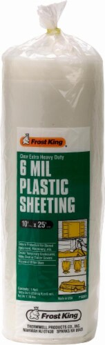 Frost King® All-Purpose 6-Milimeter Plastic Sheeting - Clear Perspective: front
