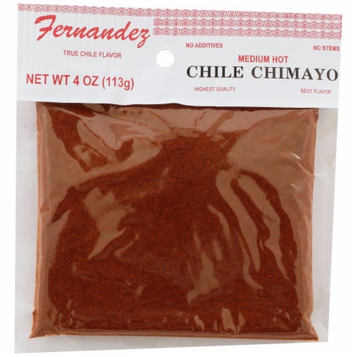 Fernandez Chile Medium Hot Chile Chimayo Spice Perspective: front