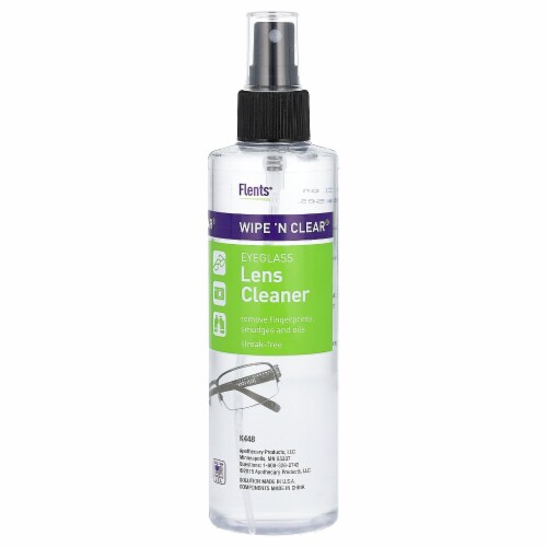 Flents® Wipe ‘N Clear® Eyeglass Lens Cleaner Perspective: front