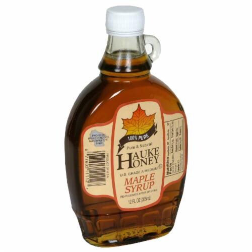 Hauke Honey Maple Syrup Perspective: front