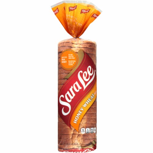 Sara Lee Honey Wheat Bread Perspective: front