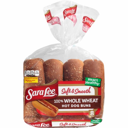 Food 4 Less Sara Lee Soft Smooth 100 Whole Wheat Hot Dog Buns 8 Count 16 Oz